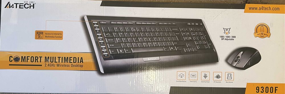 Клавіатура A4Tech 9300F