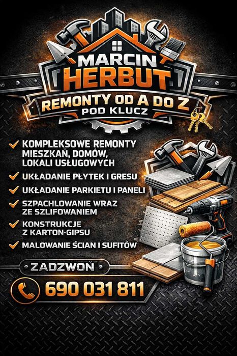 Kompleksowy Remont Mieszkania Domu Lokalu