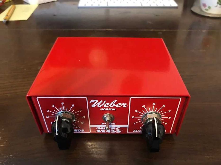 Weber Micro Mass - atenuador volume p_ amplificadores a válvulas - USA