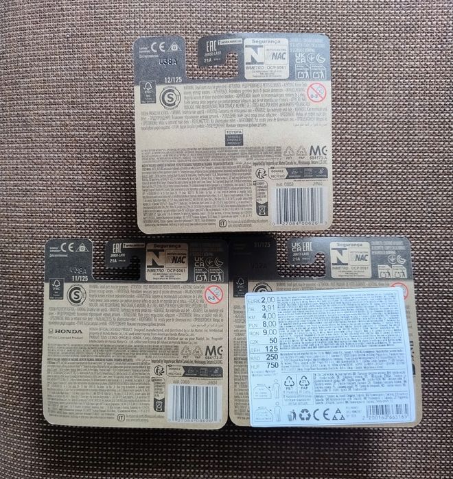 3×Matchbox JDM Toyota Subaru  Honda
