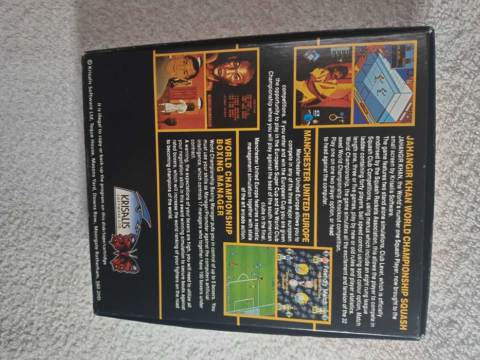 Champions Atari ST Amiga Manchester United  Boxing Manager