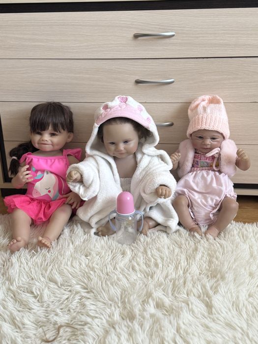 Реалістичні ляльки  Reborn (3шт)