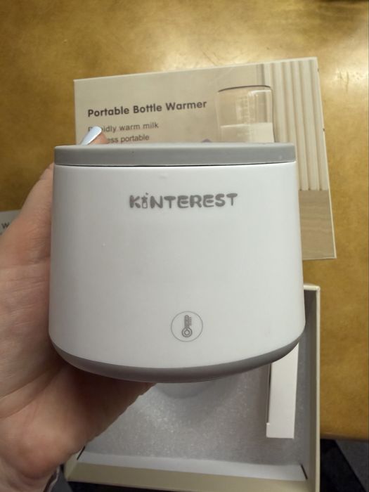 Беспроводной электрический подогреватель для бутылочек с аккумулятором