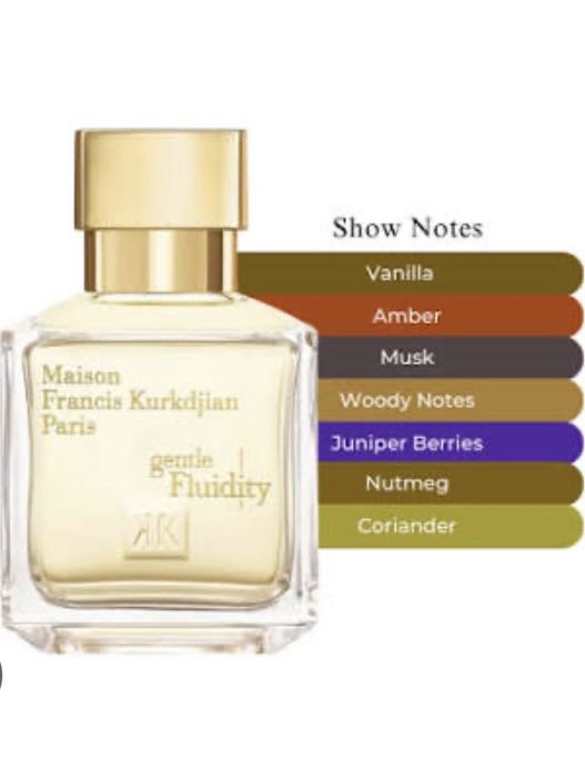 Парфуми MFK GENTLE Fluidity Gold, 75 ml, нові