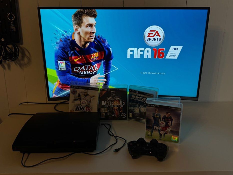 PlayStation 3 Slim — 320 GB - ІДЕАЛЬНИЙ СТАН