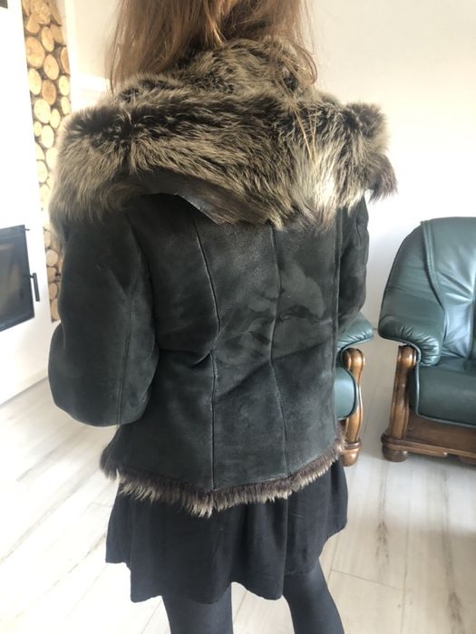 Kożuch naturalny PAULA rozmiar M/L