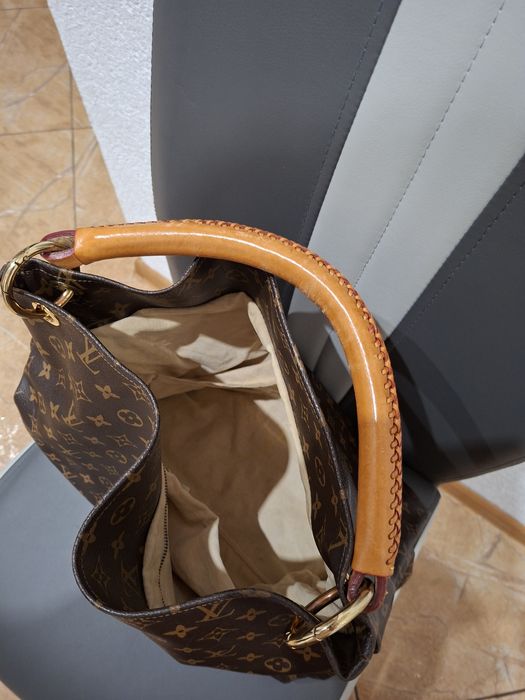 Louis vuitton torebka worek skora