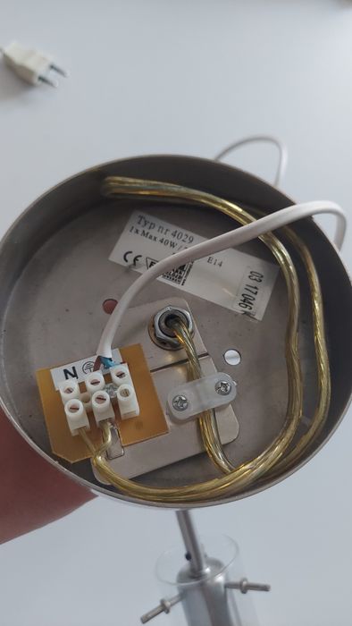 Lampa ścienna/kinkiet 40w