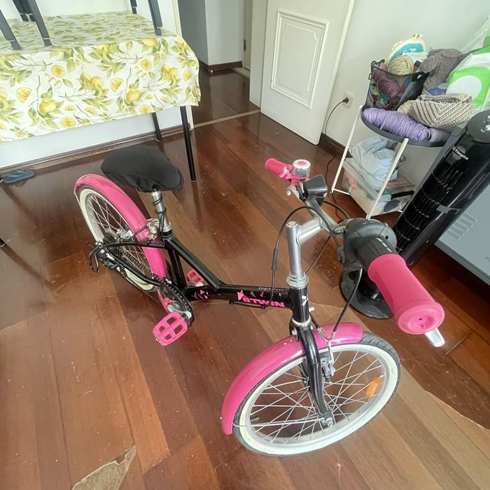 B’TWIN Docto Girl 500 Aro 16 – Bicicleta Infantil Menina