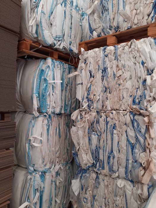 Worki big bag używane z fartuchem 1000 kg 93x95x190 cm