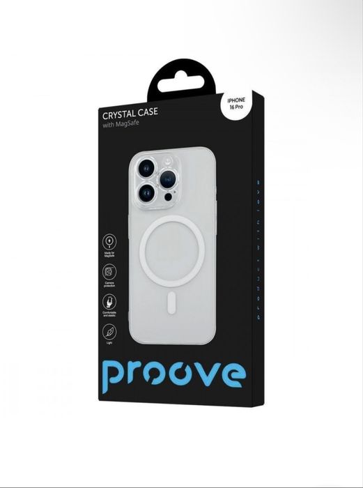 Чохол Proove Crystal Case with Magnetic Ring iPhone 16 Pro