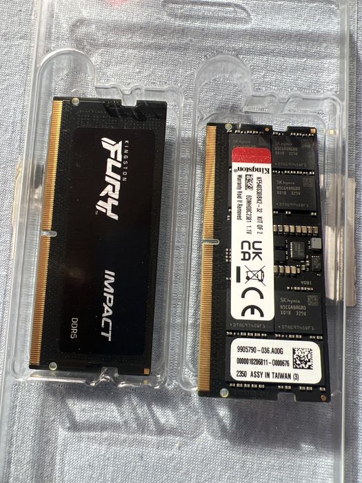 Pamięć RAM KINGSTON Fury Impact 32GB (2x16GB) DDR5 4800MT/s CL38