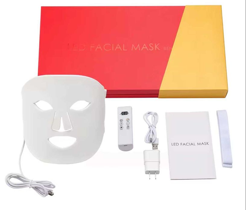 Светодиодная світлодіодна LED маска для лица