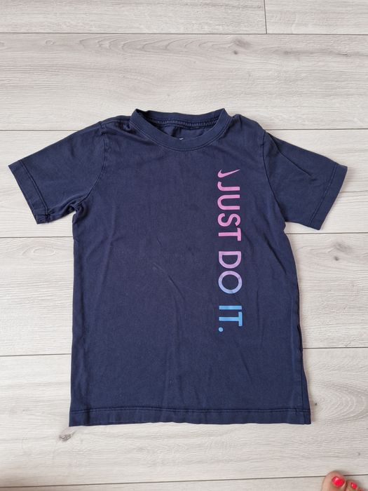 T-shirt bluzka na krótki rękaw Nike Just do IT r 134 - 145