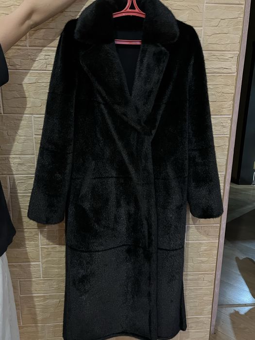 Двостороння еко-шуба 2-в-1: