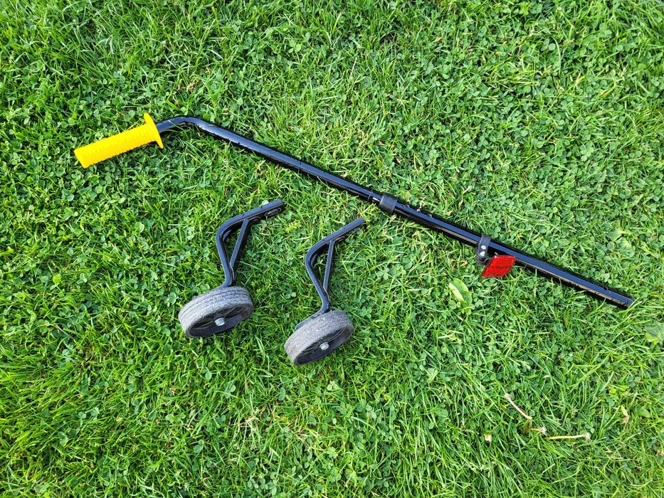 Saveno Volt 16" rower chłopięcy czarny z niebieskim i żółtym