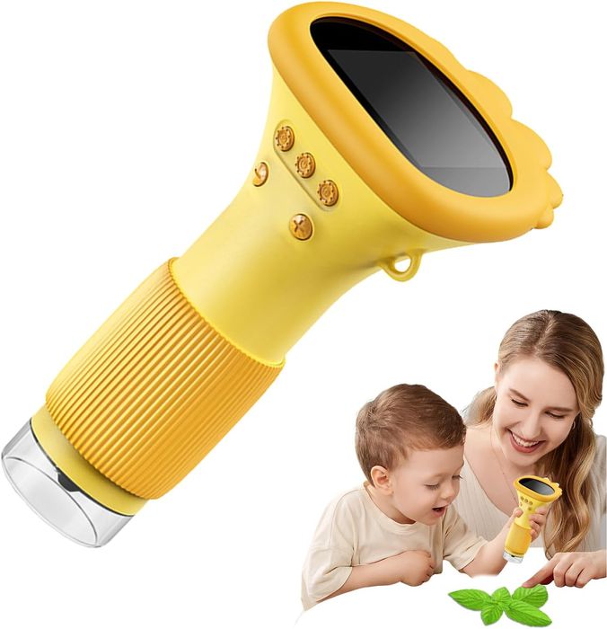 Mikroskop cyfrowy dziecięcy LED Ręczny x1000 kieszonkowy edukacyjny US