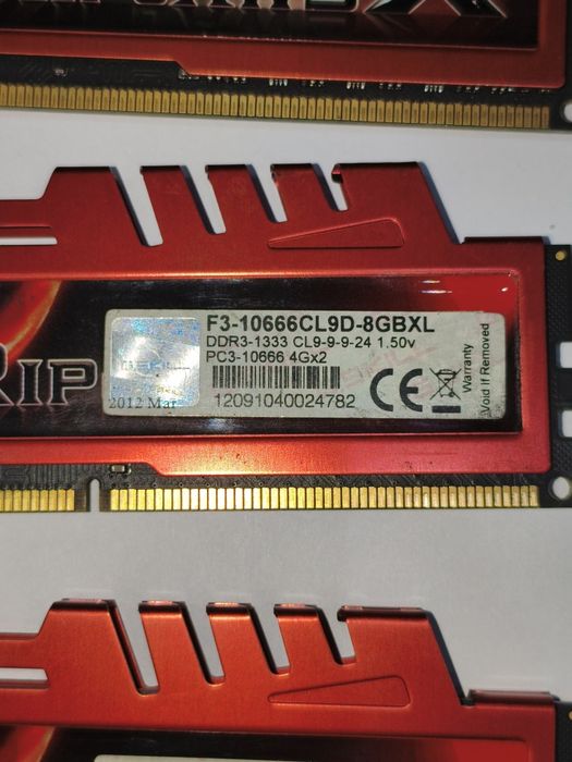 Pamięć ram ddr3 G.Skill 16gb (4x4gb) 1333MHz Cl9