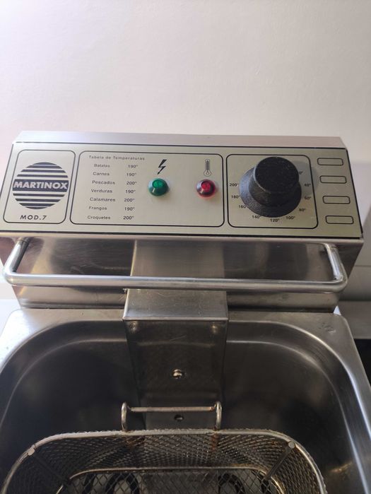 Fritadeira elétrica a óleo