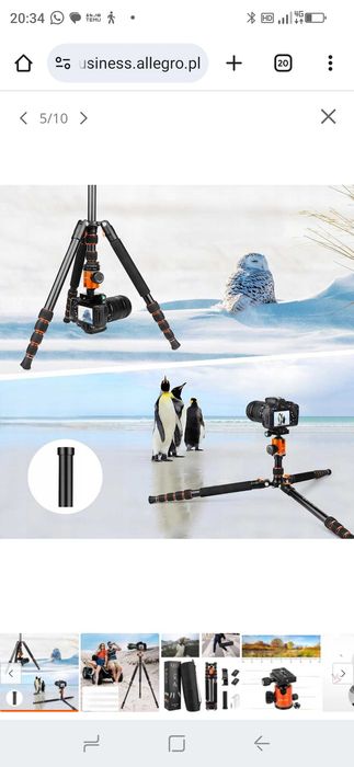 Profesjonalny statyw victiv at40 nowy