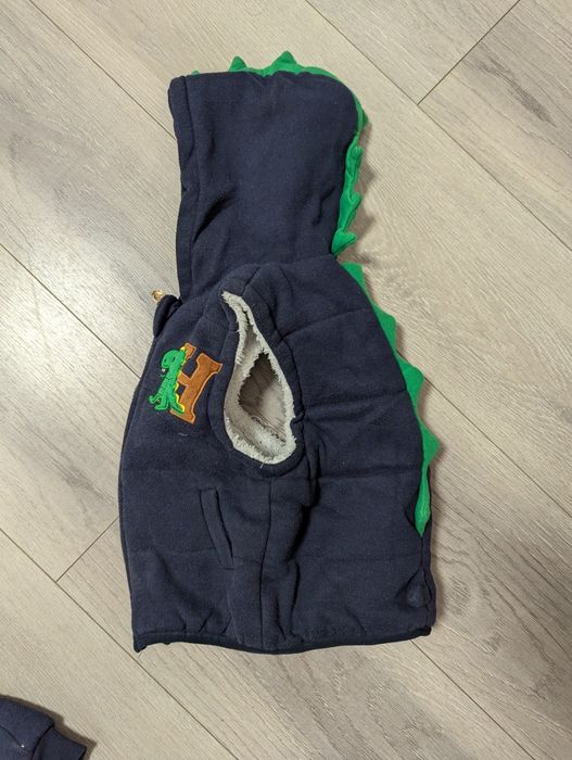 Комплект теплый (кофта, штаны, жилетка) next 12-18-24 м (1,5-2 года)