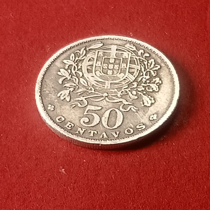 Moeda 50 centavos 1957