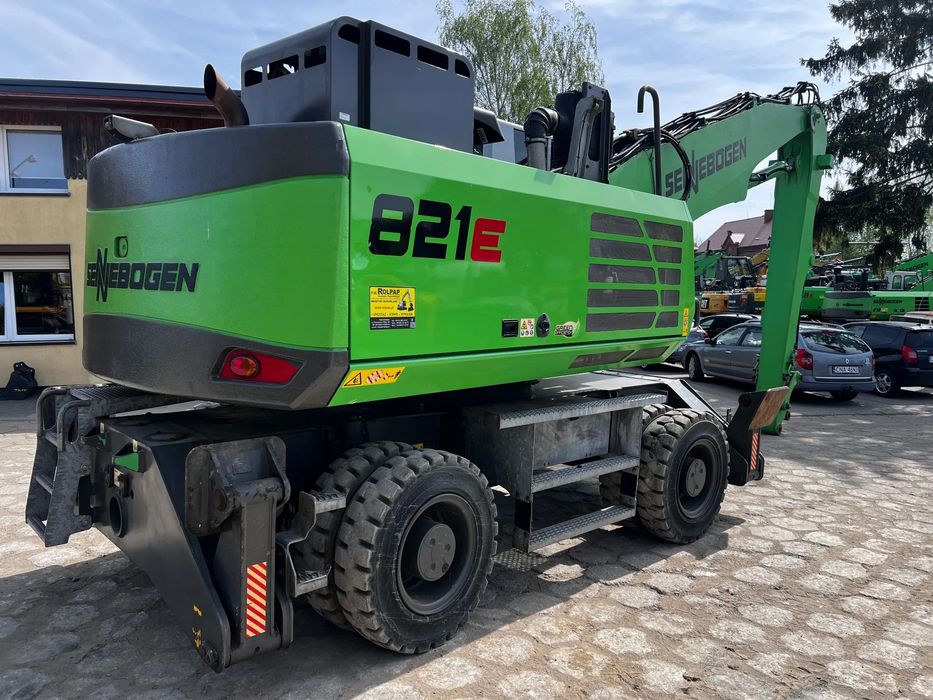 Sennebogen maszyna do przeładunku  821 WYNAJMIJ &amp; TESTUJ &amp; KUP 2018 7300h  przeładunkowa do wyburzeń wyburzeniowa