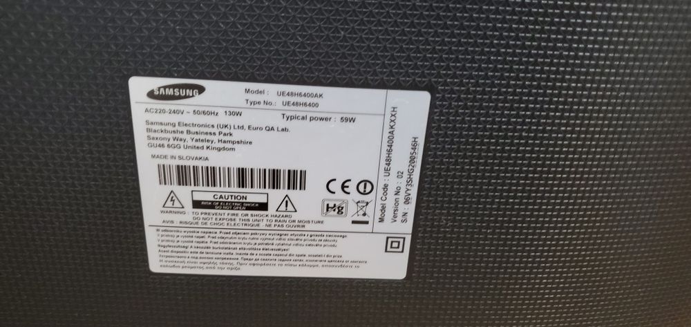 Smartv samsung 48 polegadas 3D