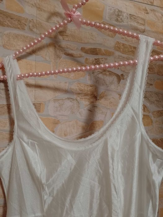(38/40) (M/L) Ekskluzywna, biała halka pod sukienkę z Londynu