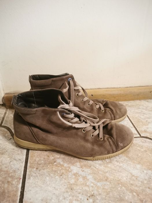 Buty zimowe jesienne Ecco skórzane