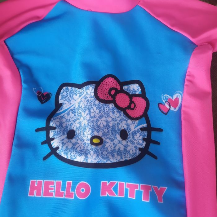 Детский купальный костюм kitty, купальник на девочку