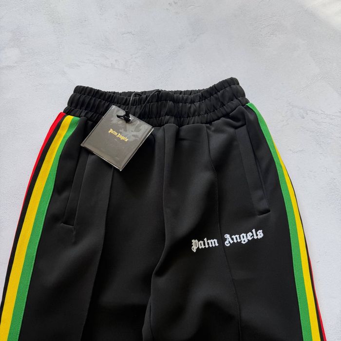 Штани Palm Angels rasta чорного кольору Палм