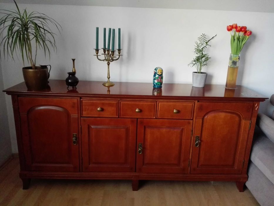 Bydgoskie Meble komoda - szerokość 199 cm drewno