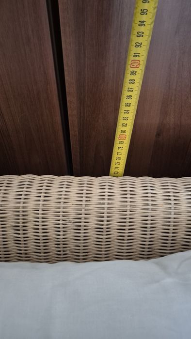 Kanapa sofa 3 osobowa ratan