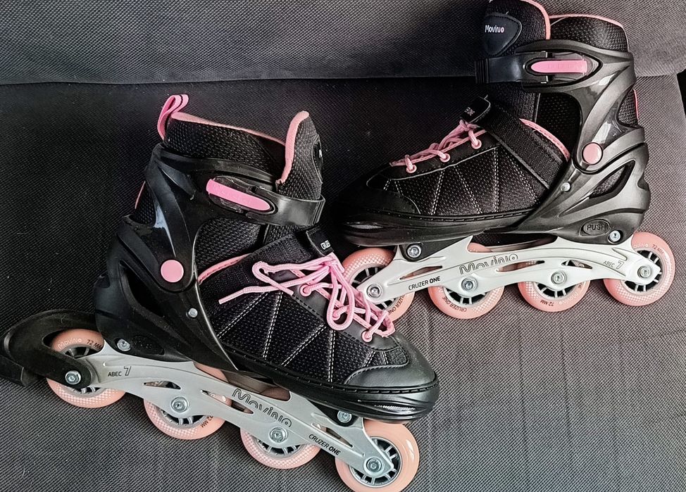 Łyżworolki Rolki damskie Nowe szybkie