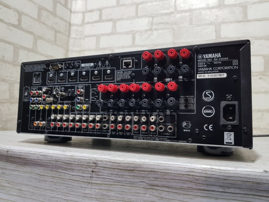 7.2 AV ресивер YAMAHA RX-V2065, *7x180 Вт, HDMI, USB б/у з Німеччини