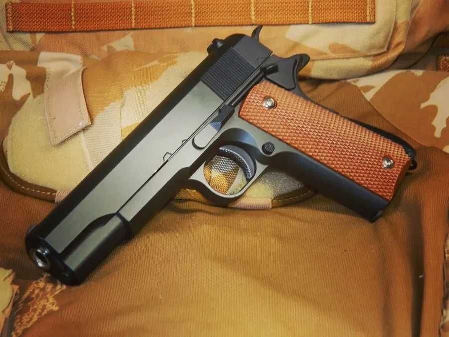 Дитячий якісний металевий пістолет Кольт 1911 Класичний Galaxy G13