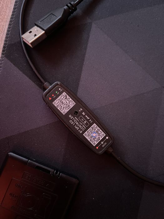 Контролер для адресної світлодіодної стрічки 2812b 2812В bluetooth мікрофон світломузика пульт додаток, живлення usb 5v