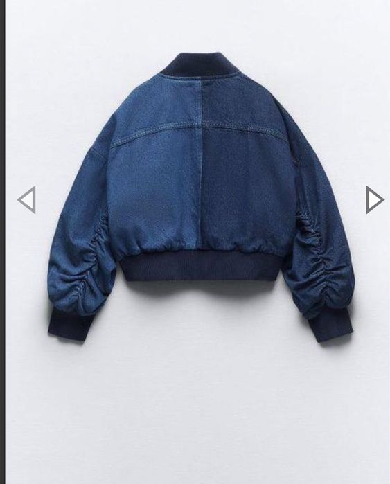 джинсовий бомбер Zara L