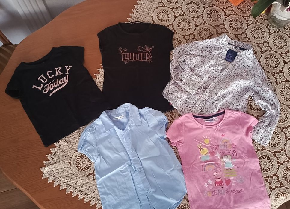 Bluzeczki dla dziewczynki rozm. 104