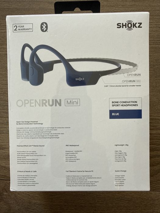 Airiculares Shokz OpenRun Bone