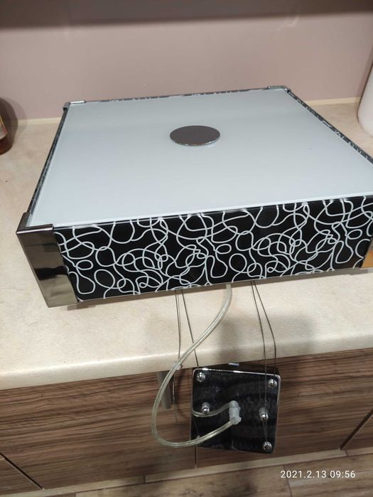 Lampa wisząca/żyrandol z kinkietem