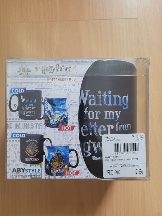 Caneca Harry Potter NOVA 40% desconto426581239194593281