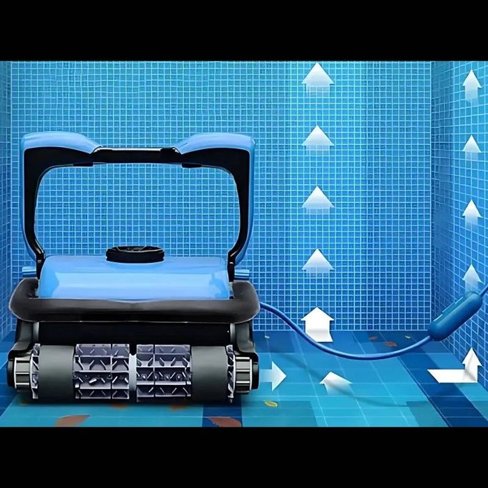 Robot de piscina elétrico Saphyr - limpeza de fundo e paredes - 6x12m