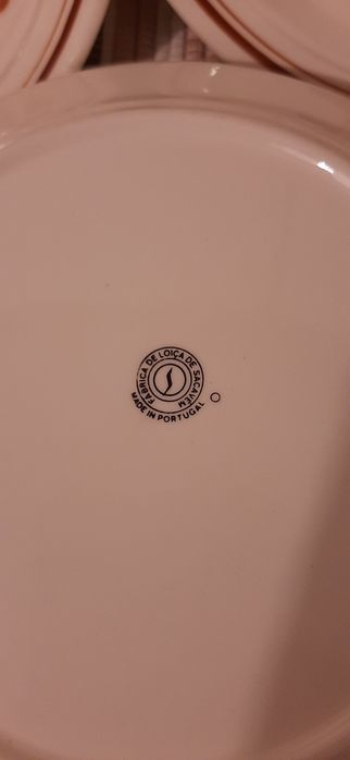 Pratos de 4 Fábrica de loiça de Sacavém