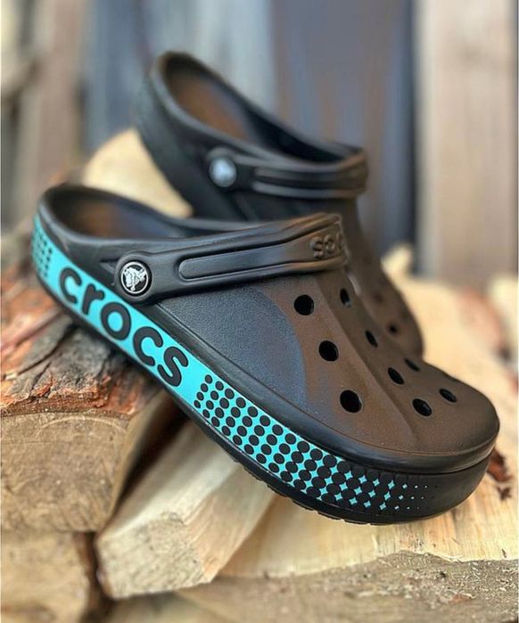 crocs bayaband logo motion шльопки крокси чоловічі м8 м9 м10 м11 м12