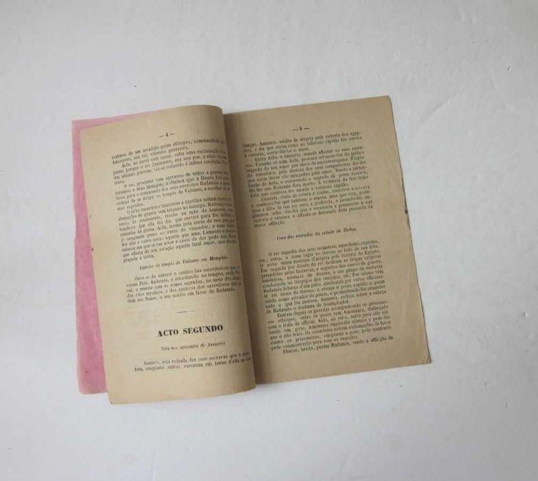 LIBRETOS ANTIGOS de ÓPERA (Vários)