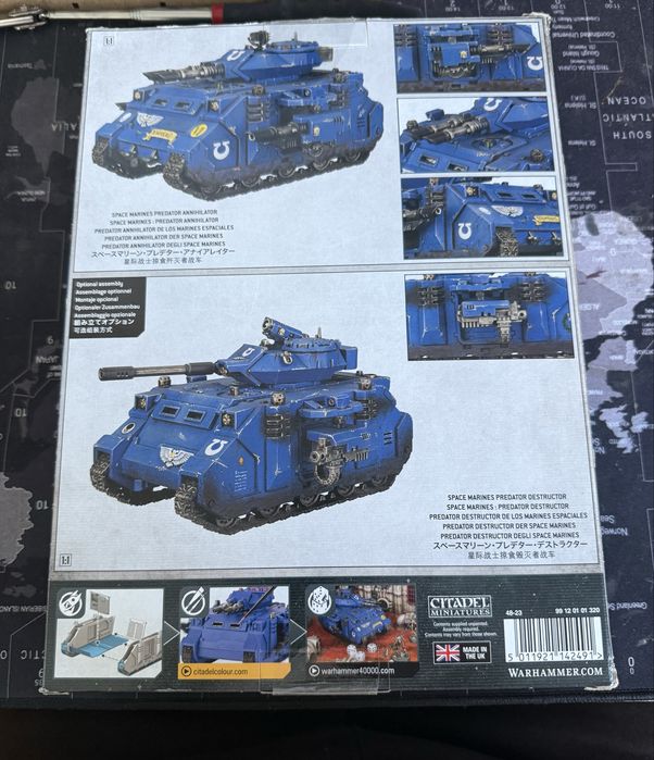 Warhammer 40k space marines Predator