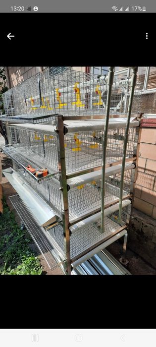 Клетки для перепелов (новый)