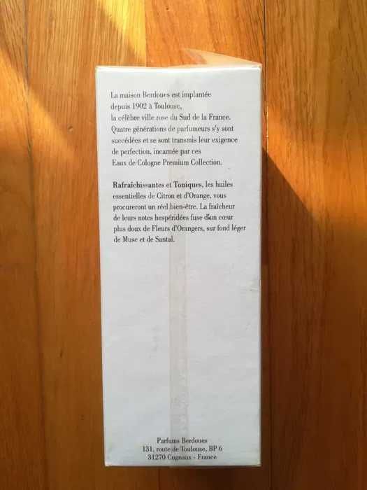 Água de colónia 200 ml Berdoues